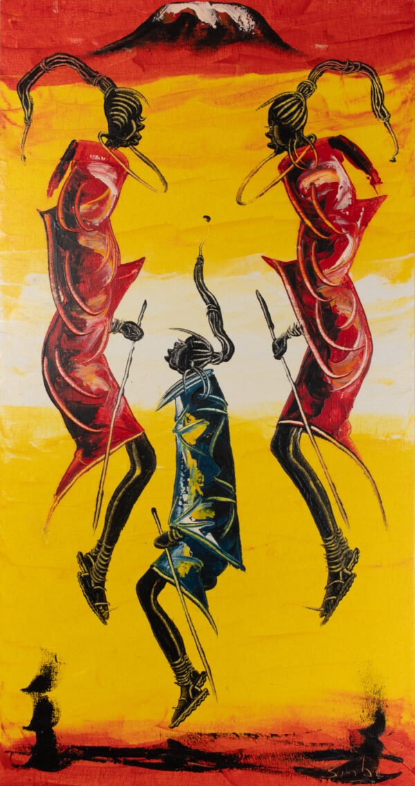 Maasai people Dancing