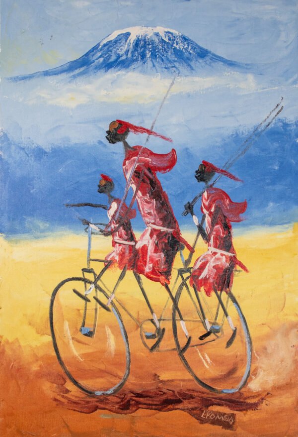 Maasai bike ride