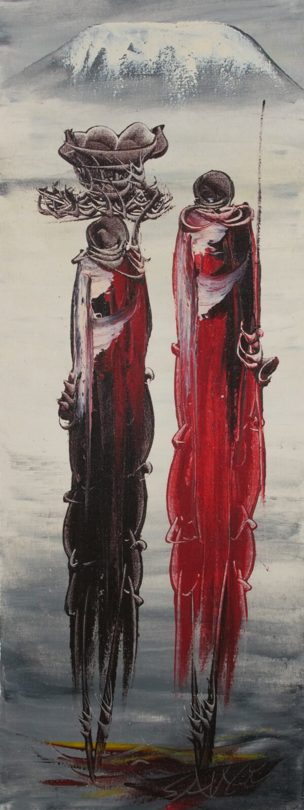 Maasai couple VII